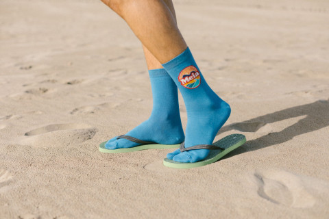 Chaussettes tabi unies Meia Chaussettes tabi unies Meia